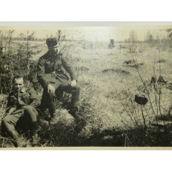 WW2 allemand Photos: combat sur le territoire de la région de Kalinin, 1941. Espenlaub militaria